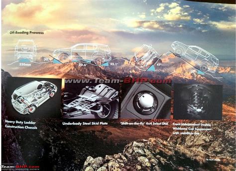 Indian-spec Isuzu MU-X brochure leaked image off-road features