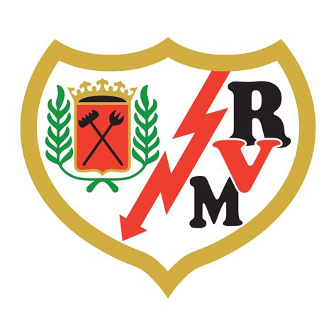 Logo Rayo Vallecano Brasão em PNG – Logo de Times