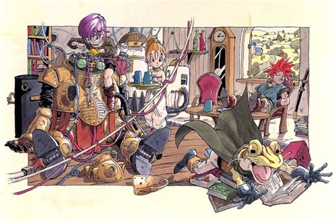 Chrono Trigger Original Artwork By Akira Toriyama. Chrono Trigger, Akira, Chrono Cross, Rpg ...