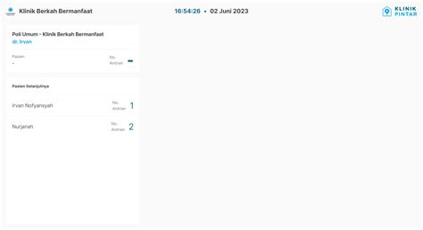 Sistem Antrian Aplikas... | Bantuan Aplikasi Klinik Pintar