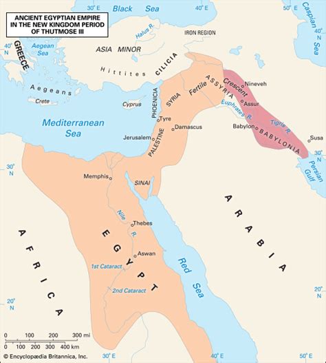 Egypt, ancient: empire during the rule of Thutmose III, about 1479 bce - Students | Britannica ...