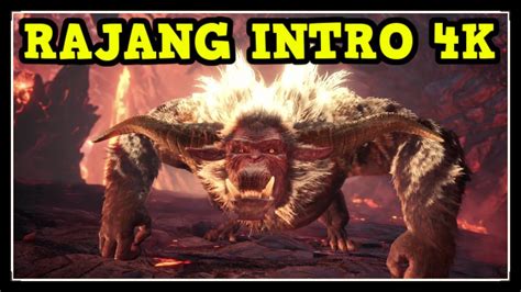 MHW Iceborne RAJANG Intro Cutscene in 4K - YouTube