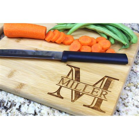 Personalized Engraved Bamboo Cutting Board Christmas Gifts - Etsy