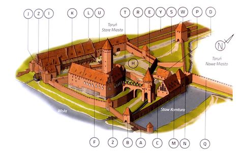 Toruń - Teutonic Castle - Ancient and medieval architecture