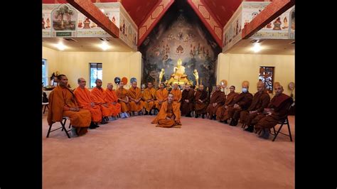 Bhikkhu Theravamsa's Higher Ordination - YouTube