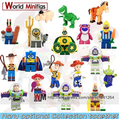 Building Blocks Single Sale Toy Story Buzz lightyear Woody Jessie ...