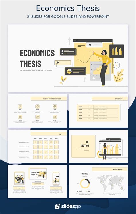 Defend your master’s thesis in Economics with this free minimalist presentation… | Powerpoint ...