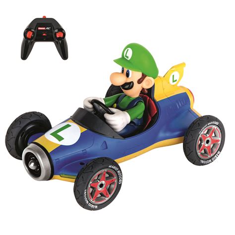 Carrera RC Radio Remote Control Car Mario Kart Mach 8 Racer - Luigi - Walmart.com