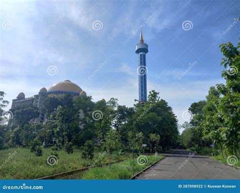 Mosque Rahmatan Lil Alamin Al Zaytun Stock Photo - Image of alamin, zaytun: 287098922