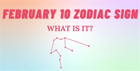 February 10 Zodiac Sign Explained | So Syncd