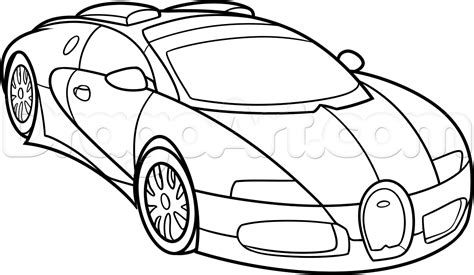 Bugatti Veyron Outline Drawings Sketch Coloring Page | Porn Sex Picture