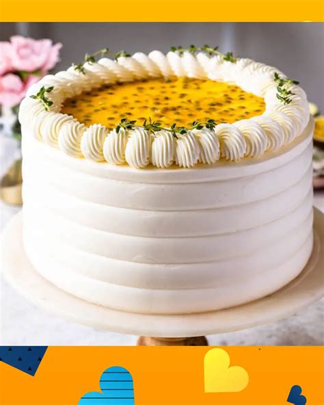 Passion Fruit Cake - NaBakery