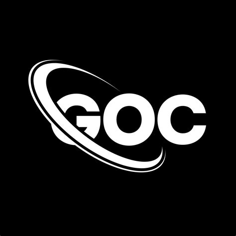 logotipo de goc. carta goc. diseño del logotipo de la letra goc ...