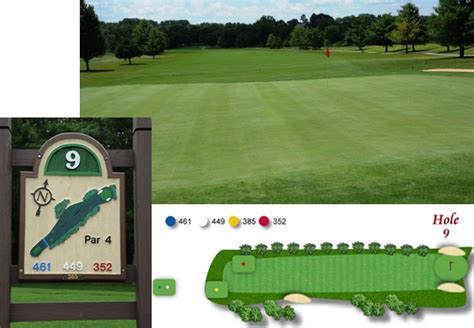 Course Layout - Oakmont Green Golf Club