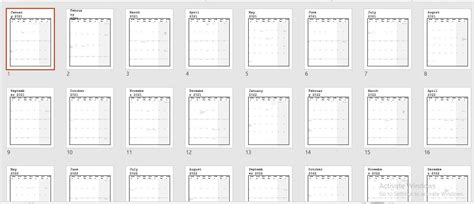 10 Years Calendar, 2021-2030 Calendar Template - Etsy