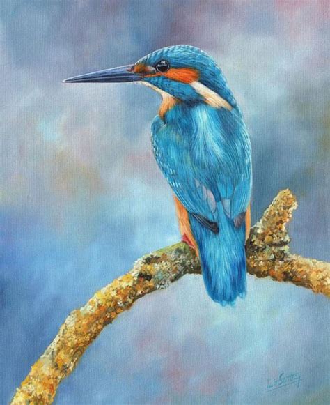 bird-painting-art | Animal paintings, Kingfisher art, Bird watercolor paintings