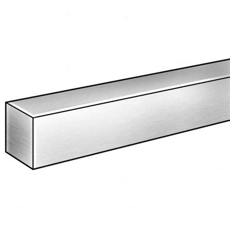 GRAINGER APPROVED Aluminum Square Bar Stock, 1.75 in Thickness, 1-3/4 ...