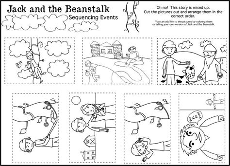 Jack and The Beanstalk Worksheets | Activity Shelter