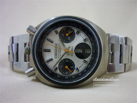 classicmalaya: 177. Citizen Bullhead Chronograph (SOLD)