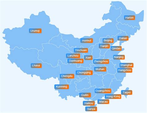 China Weather: Major City Climate with Weather Forecast, Maps