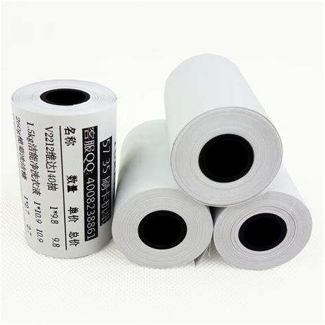 Thermal Paper Roll 57x35mm, 65gsm thermal paper, Mobile POS Printer ...