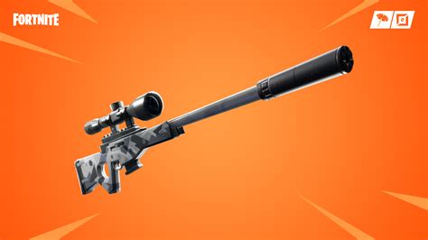 Take a look at the new Fortnite Suppressed Sniper Rifle in action ...