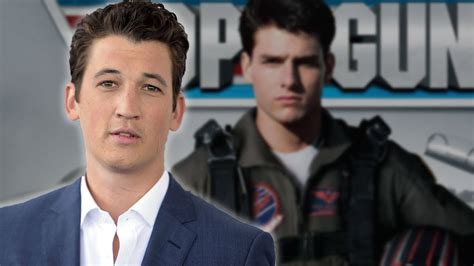 Miles Teller Joins Top Gun 2 As The Son Of Goose - YouTube