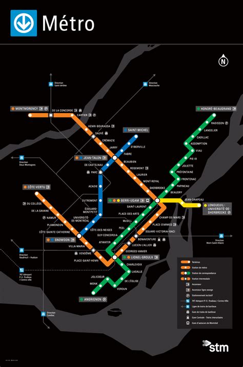 Maps | Société de transport de Montréal