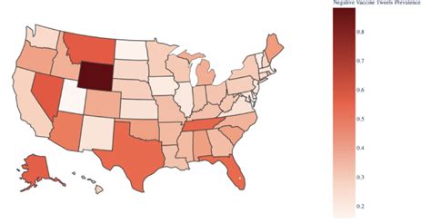 Heat map of state-by-state prevalence of negative COVID-19 vaccine... | Download Scientific Diagram