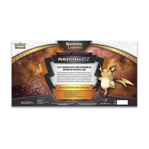 Pokémon TCG: Shining Legends Special Collection (Raichu-GX) | Pokémon ...