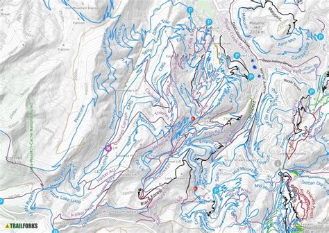 Park City Mountain Biking Trail Map - Charis Augustina