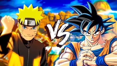 NARUTO vs GOKU ♫ - YouTube