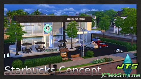 Starbucks Concept by JCTekkSims | The Sims Book