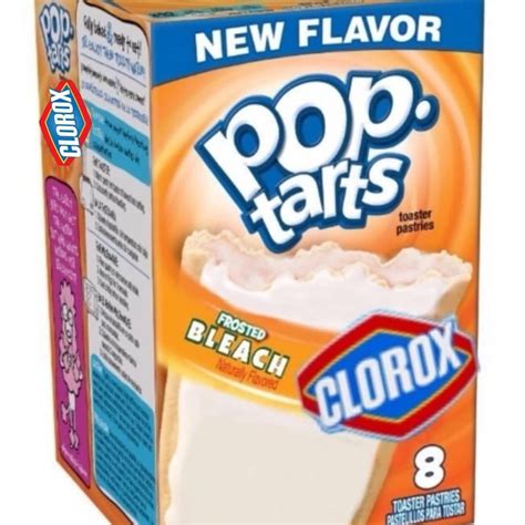 Clorox Pop Tarts | Pop tarts, Pop tart flavors, Weird snacks