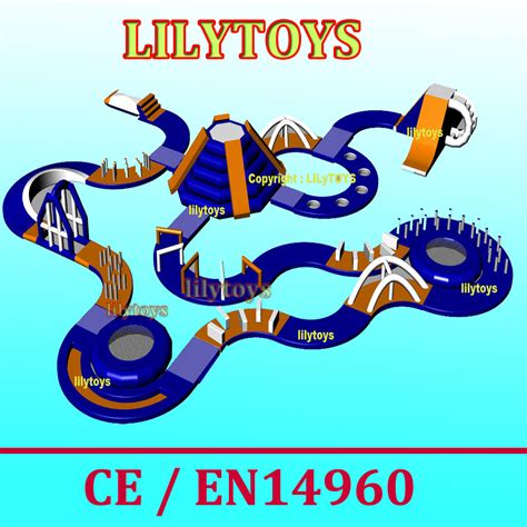Inflatable Water Park, Inflatable Water Sport, Inflatable Water Games From Lilytoys - China ...