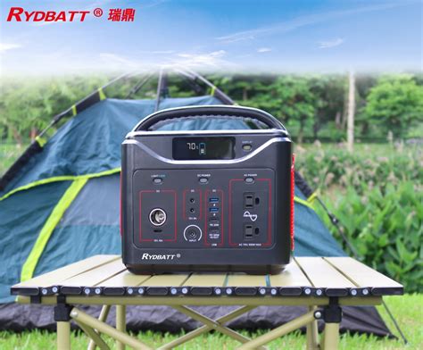 600Wh Inverter Solar Generator Portable Power Station LiFePO4 Battery ...