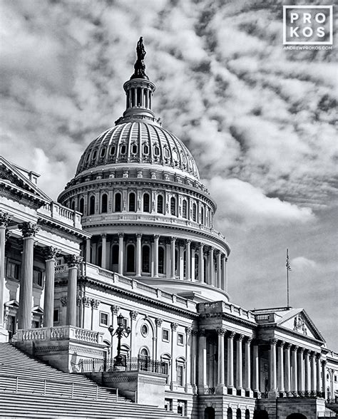 View of the U.S. Capitol Building - Fine Art Photo - Andrew Prokos ...