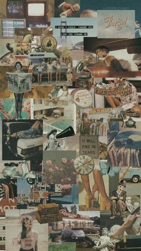 Vintage Aesthetic Wallpaper Collage (#297110) - HD Wallpaper & Backgrounds Download