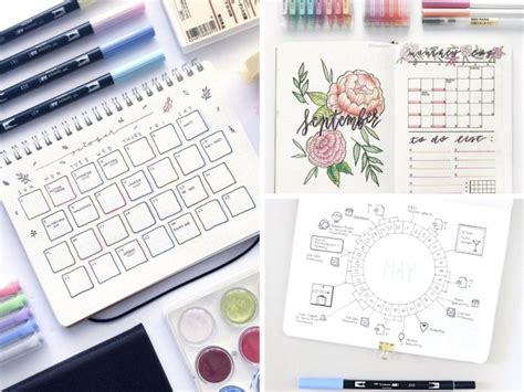 19 Bullet Journal Monthly Layout Ideas That Are Beyond Creative - She ...