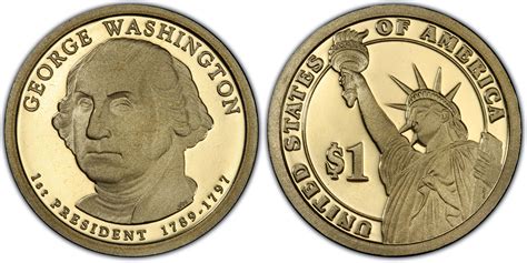 2007-S $1 George Washington, DCAM (Proof) Presidential Dollars - PCGS CoinFacts