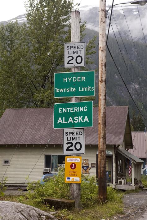 Welcome to Hyder, Alaska - the Friendliest Ghost Town in Alaska ...