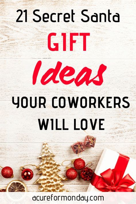 21 Best Secret Santa Gift Ideas For Coworkers (Under $25) | Best secret santa gifts, Christmas ...