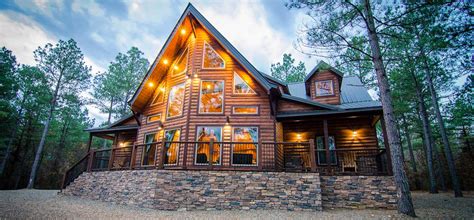 beaver bend state park tiny cabins Broken bow lake map