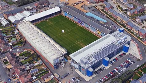 Pin on Stadiums in the UK using Google Earth