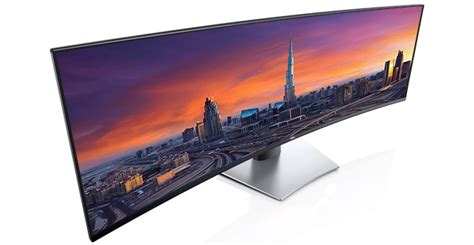 The Dell UltraSharp 49 Curved Monitor: U4919DW | Dell India