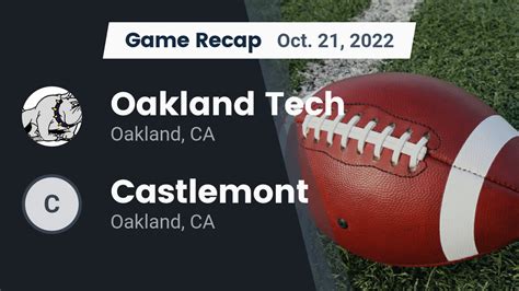 Oakland Tech (Oakland, CA) High School Sports - Football, Basketball, Baseball, Softball ...