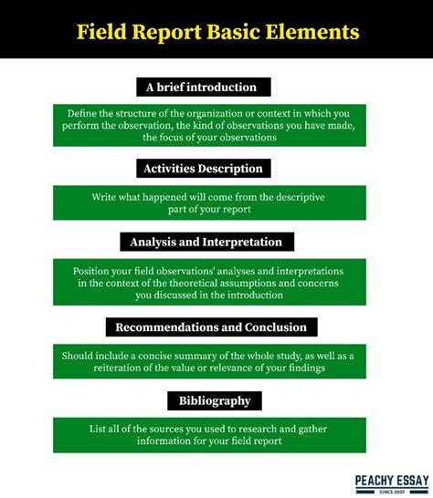 How to Write a Field Report | Academic Writing Guide