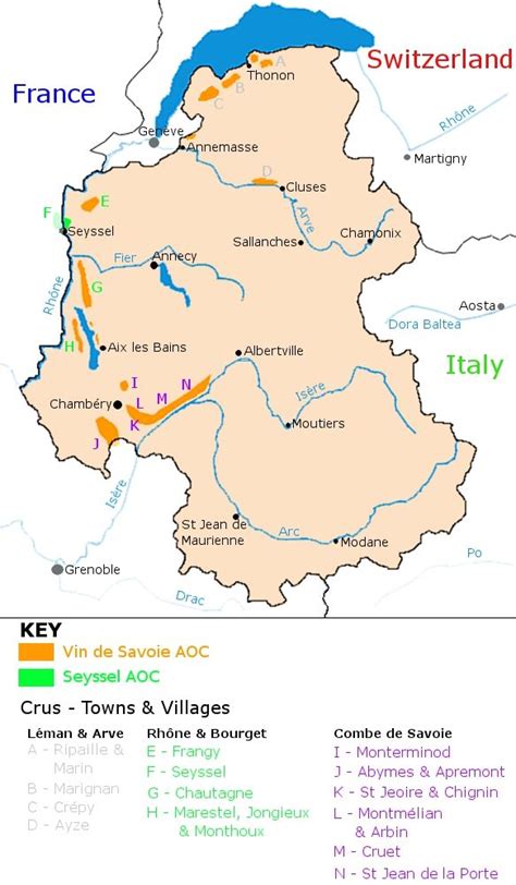 Savoie Wines | Wine education, Wine map, Savoie