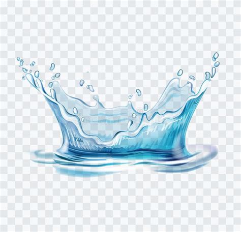 Blue water splash vector stock vector. Illustration of fresh - 92293821 ...