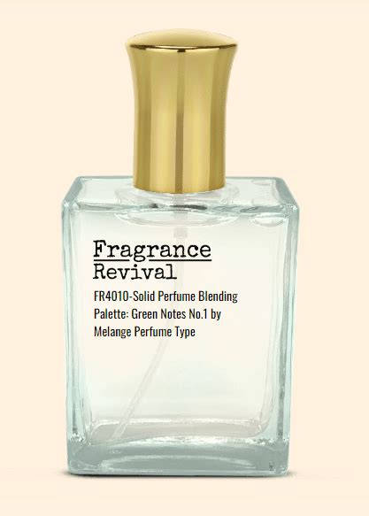 FR4010-Solid Perfume Blending Palette: Green Notes No.1 by Melange Perfume Type - Fragrance Revival